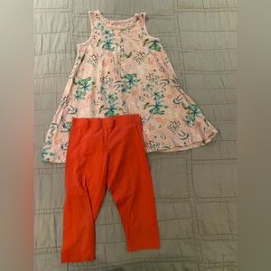 Gap kids dress with pants set